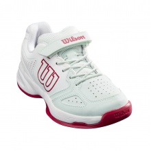 Wilson Tennisschuhe Kaos Klett Allcourt weiss Kleinkinder